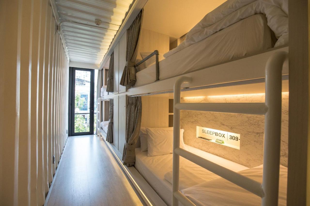 Sleep Box Sukhumvit 22 Hostel Bangkok Luaran gambar